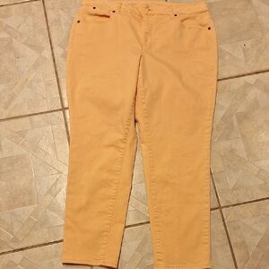 q Heritage Light Orange  Pants Size 16. See Note